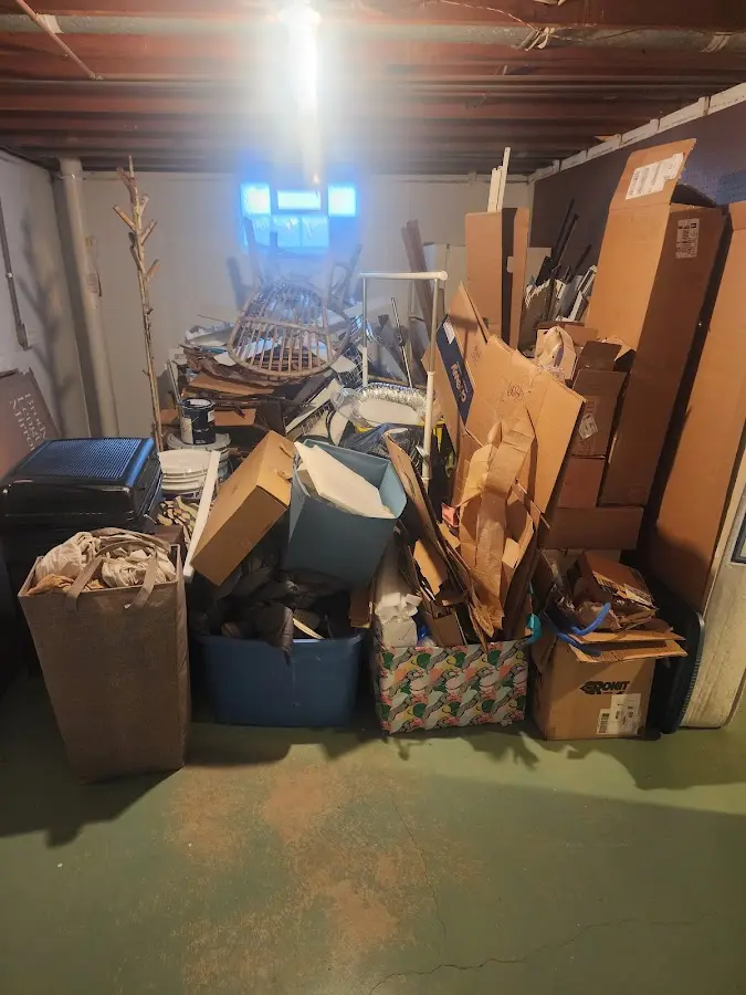 Roll-off dumpster container at job site for Construction Dumpster Rental in Huntington Beach